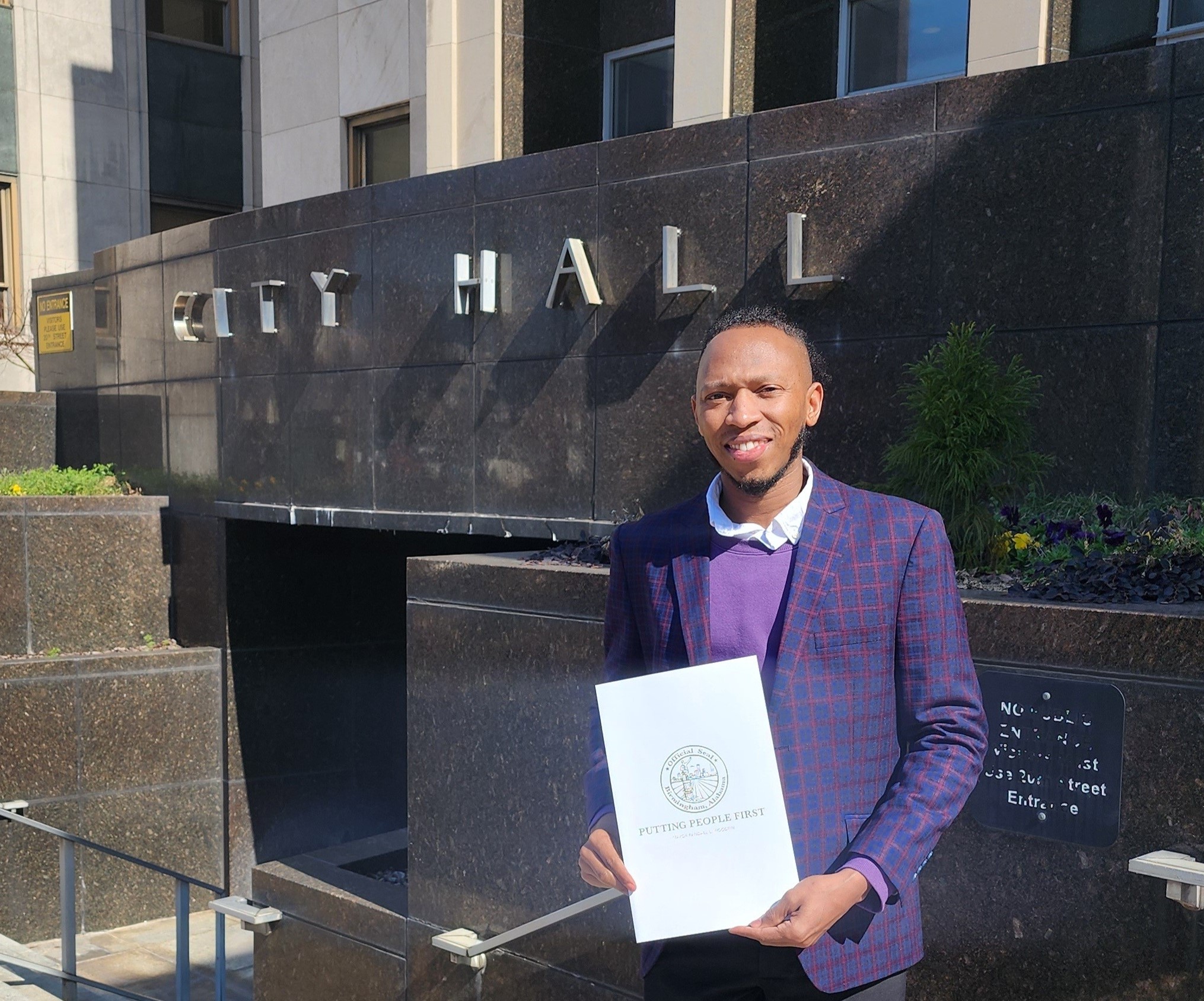 Brian McCoy receives mayoral proclamation, relaunches MyBirminghamGOSPEL.com