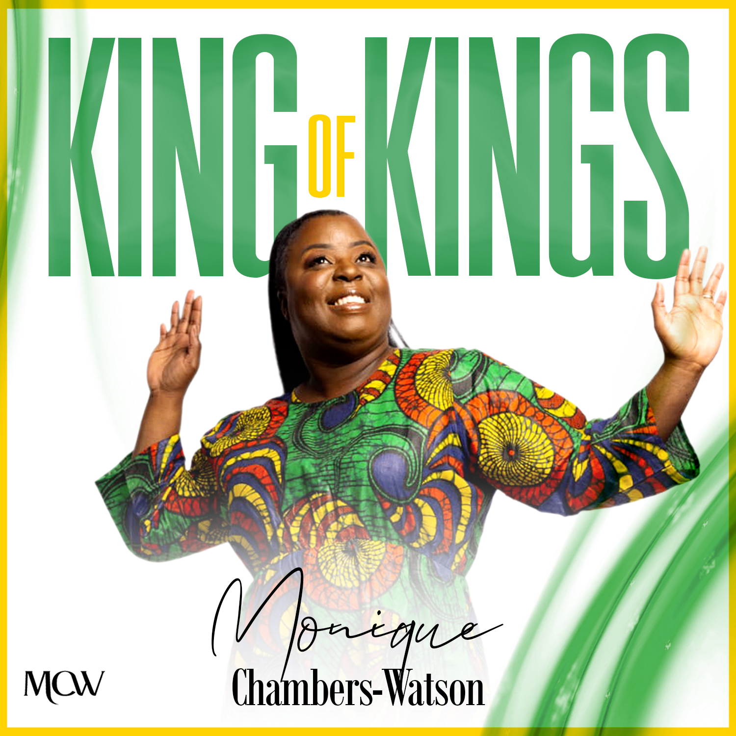 "King of Kings" cover art - Monique Chambers-Watson