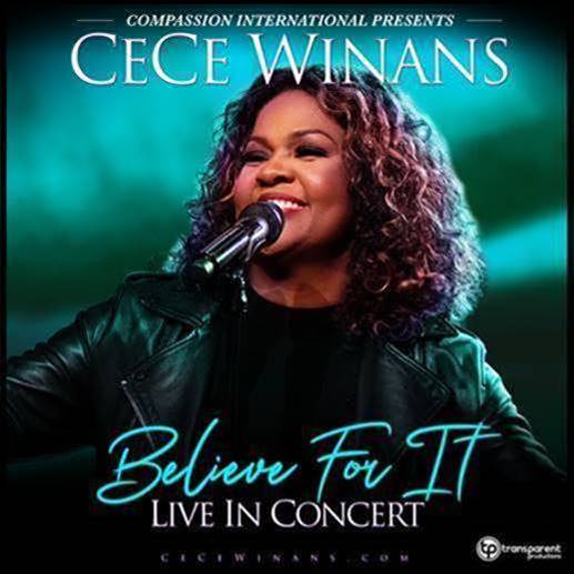 CeCe Winans announces concert tour for Believe For It